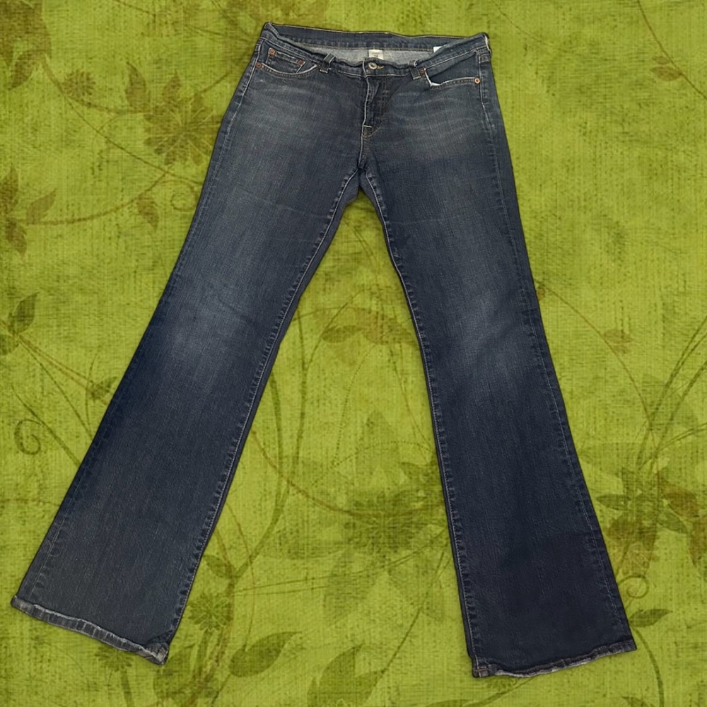 Lucky Brand Denim Dark Blue Jeans Size 12